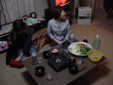Waiting for the nabe...