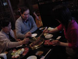 Busy with yakiniku
