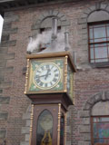 Have you ever seen a steam clock before?