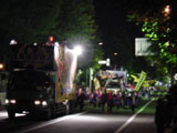 Another Odori street, now at night
