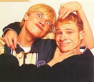 aww, frick and frack goofin' around!!