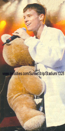 Hey! Isn't that the big bear I gave you Brian??