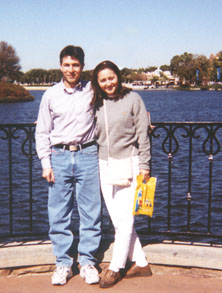 Rishat and Rema at Epcot