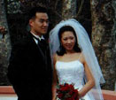 marie and kenji's wedding.