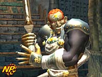 Ganondorf shows us his teeth!Hmm...He needs Colgate!