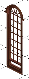 Dark Wood Window