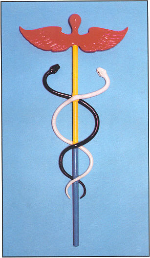 The Caduceus Wand.