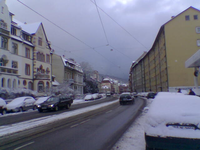 freiburg with snow