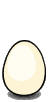 animated red headed cartoon parrot hatching from egg