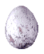 animated parrot egg rocking back and forth
