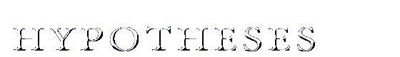 Hypotheses page