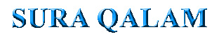 SURA QALAM