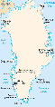 Map of Greenland