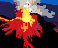 Picture of a volcano