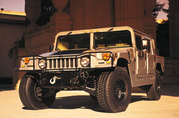 The best vehicle on earth, the Hummer from AM General.