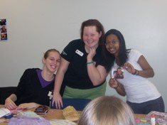 Nicole, Sarah Elaine, and Claudine