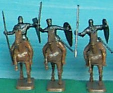 Convered Revel Normans atop of Esci Scots Greys
