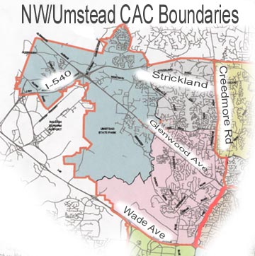 map of CAC boundaries
