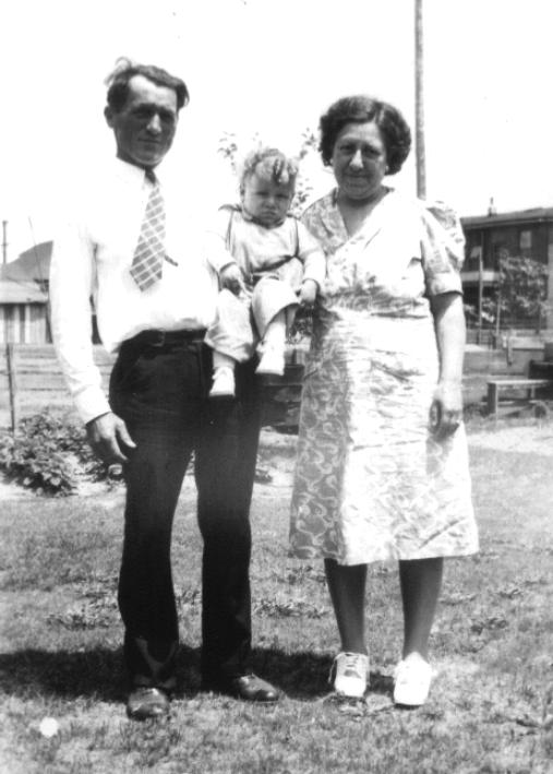 Phil, Robert and Eva Navone,
image courtesy of Dolores Langley Solberg
