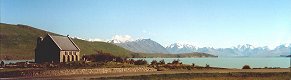 Lake Tekapo and the Church of the Good Shepard