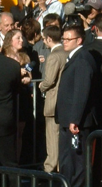 Elijah Wood's... back