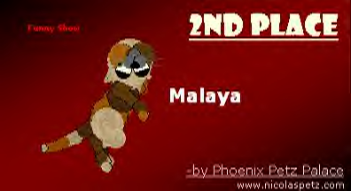 Malaya earned 2nd place!