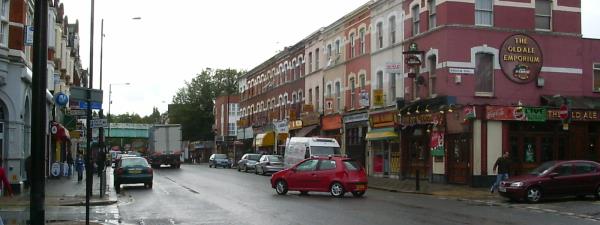 Green Lanes, looking south