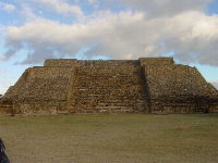 Temple, Montealban, Mexico