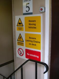 Caution required