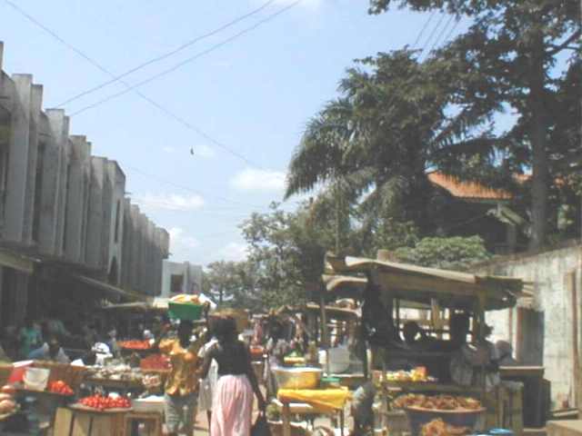 Market scene, Accra 