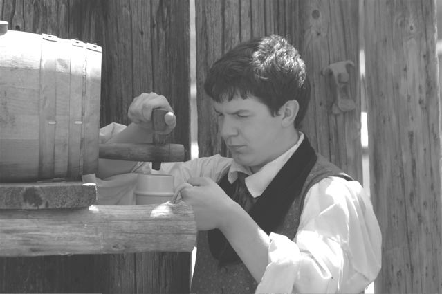 'Asleep at the keg.'
Credit: Bruce Langset, Fort Atkinson Rendezvous 2006.