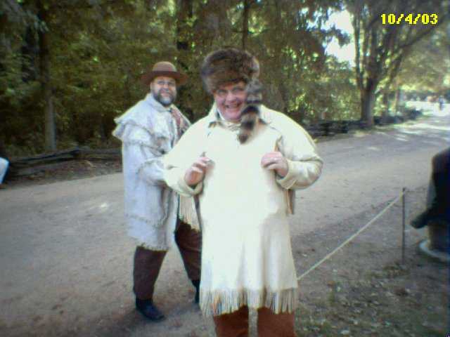 'John Murdick wins again!'
Lincoln's New Salem State Historic Site, 
October 4, 2003(Credit: Mary Braun.)