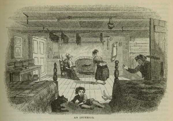 'Cabin Interior'
Credit: Harper's New Monthly Magazine.