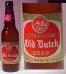International Old Dutch paper label