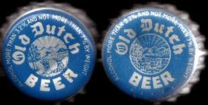 Old Dutch Beer caps