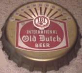 Old Dutch Beer Bottle Cap Thermometer