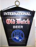 Old Dutch Lantern Reverse on Glass