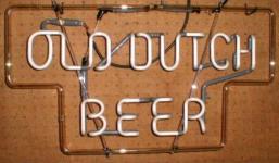 Eagle Old Dutch Beer Neon Sign