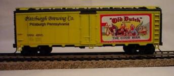 Old Dutch Beer HO scale railroad boxcar