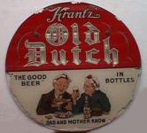 Old Dutch Mirror & Glass Beer Sign