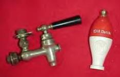 Old Dutch Beer International Breweries Inc. Tap Handle
