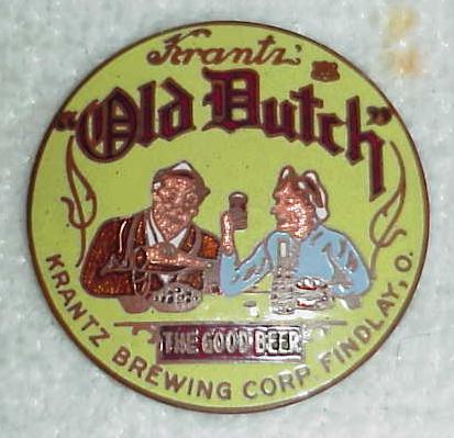 Old Dutch Beer taphandle marker