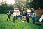 The group at the campsite