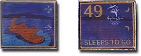 49 Sleeps to Go Pins