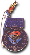 I saw the Torch pin