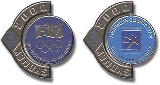 Table Tennis Olympic Spinner Pin