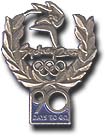 Pewter 90 Days to Go Pin