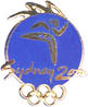 Gold Circle Pin