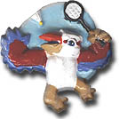 Olly Badminton Pin