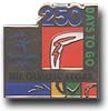 Olympic Stores 250 Days to Go Pin
